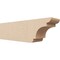 Ekena Millwork 6in. W x 8in. H x 28in. L New Brighton Woodgrain TimberThane Rafter Tail, Primed Tan RFTUR06X08X28NEBRCPR - alternate 1